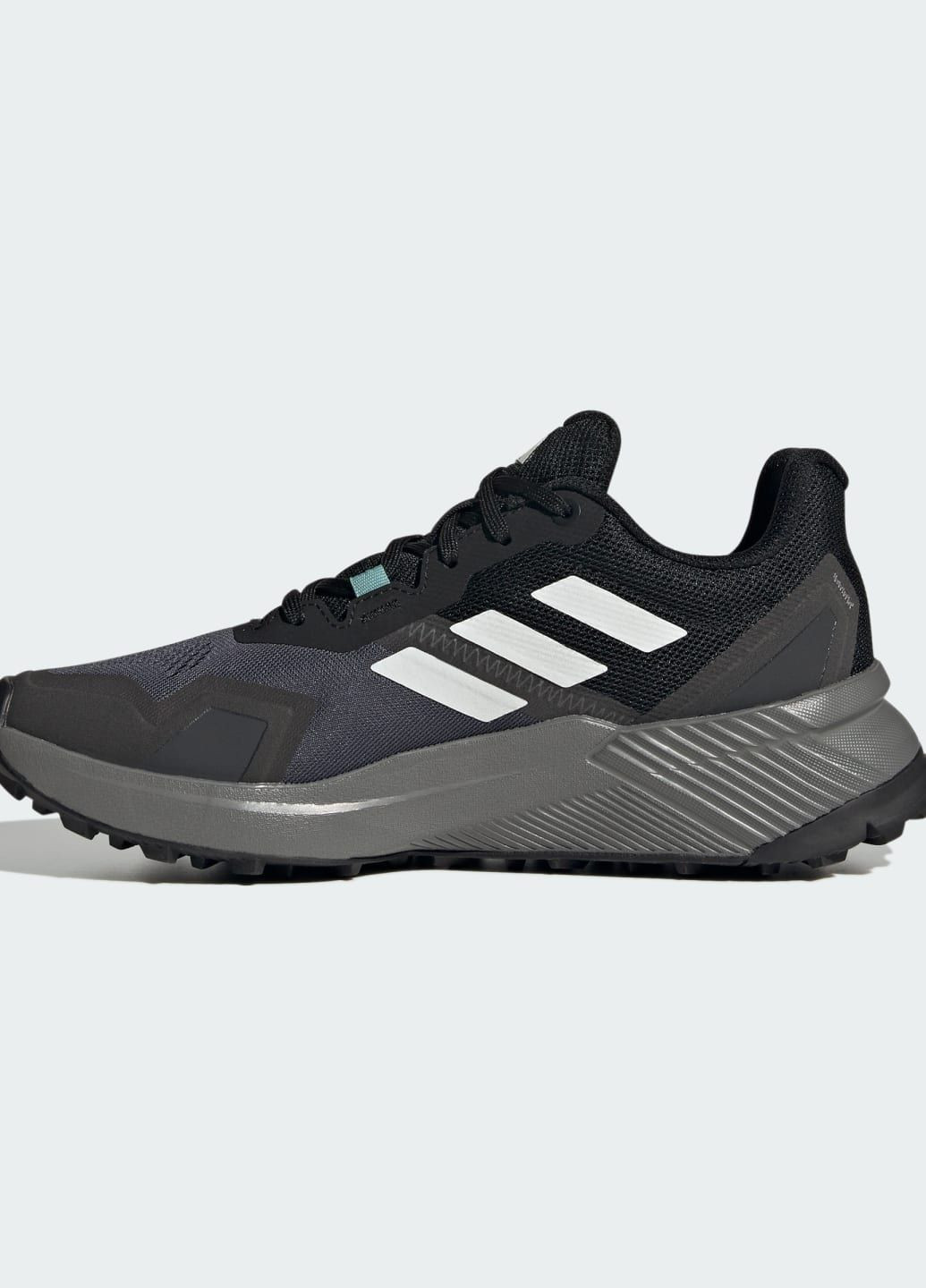 Чорні всесезонні кросівки для бігу terrex soulstride trail adidas