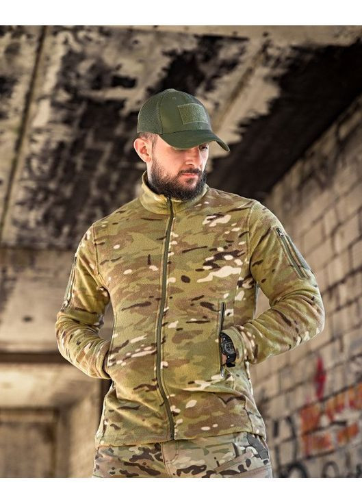 Тактична чоловіча тепла флісовка мультикам No Brand (367189257)