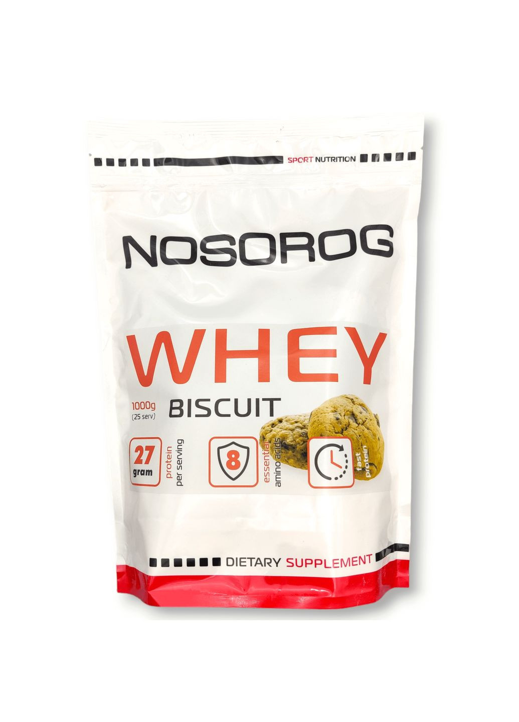 Nosorog Whey бісквіт, 1 кг Nosorog Nutrition (324622874)
