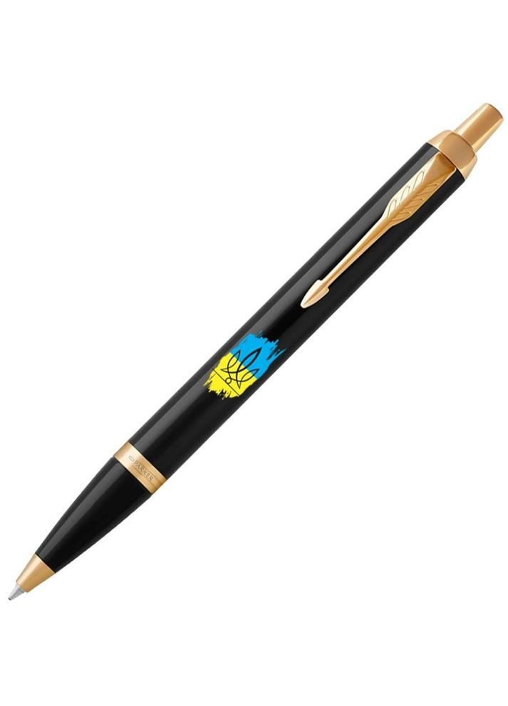 Набір IM 17 UKRAINE Black GT BP кулькова ручка + блокнот 22032b24_T1026u Parker (361448141)