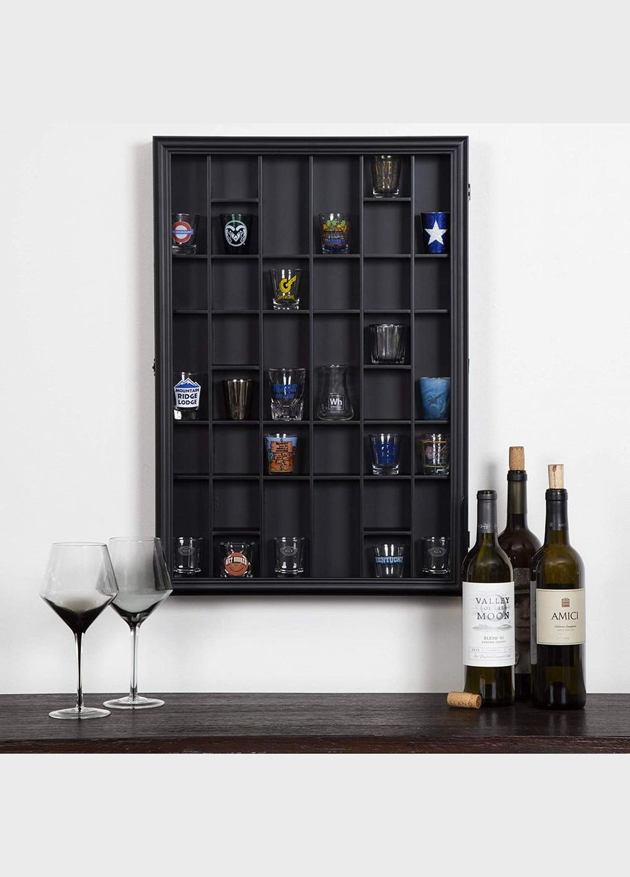 Настінна полиця з дерева Малуті венге (НСП-009112) No Brand (328082398)