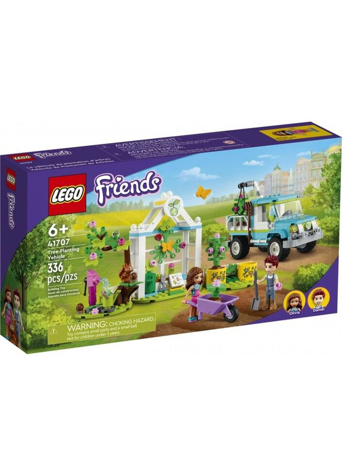 Конструктор Friends Автомобиль для посадки деревьев (41707) Lego (281425694)
