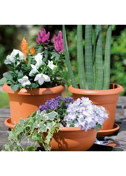 Горшок для растений Capri 40см Terracotta (84240) Stefanplast (376827669)