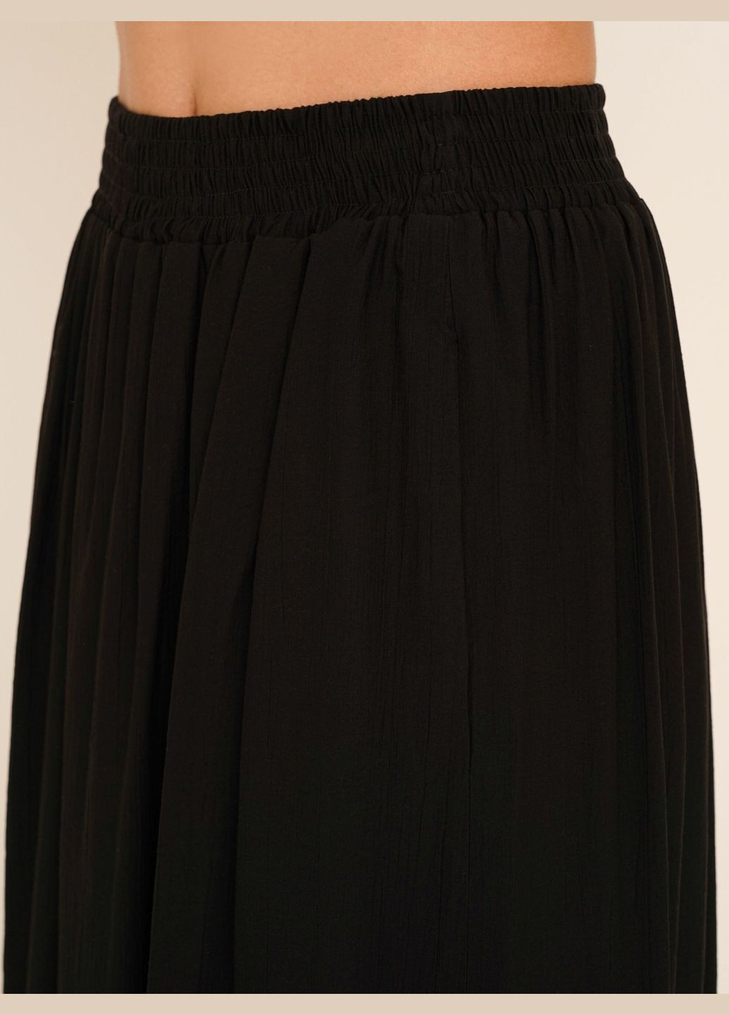 Черная кэжуал однотонная юбка кэжуал однотонная женская wbc02391 черный shop (2000990655523) LAWA