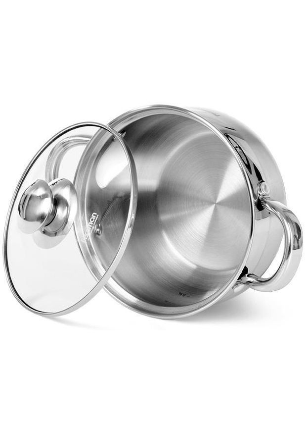 Каструля Prime 2.7л з нержавіючої сталі Fissman (330018373)