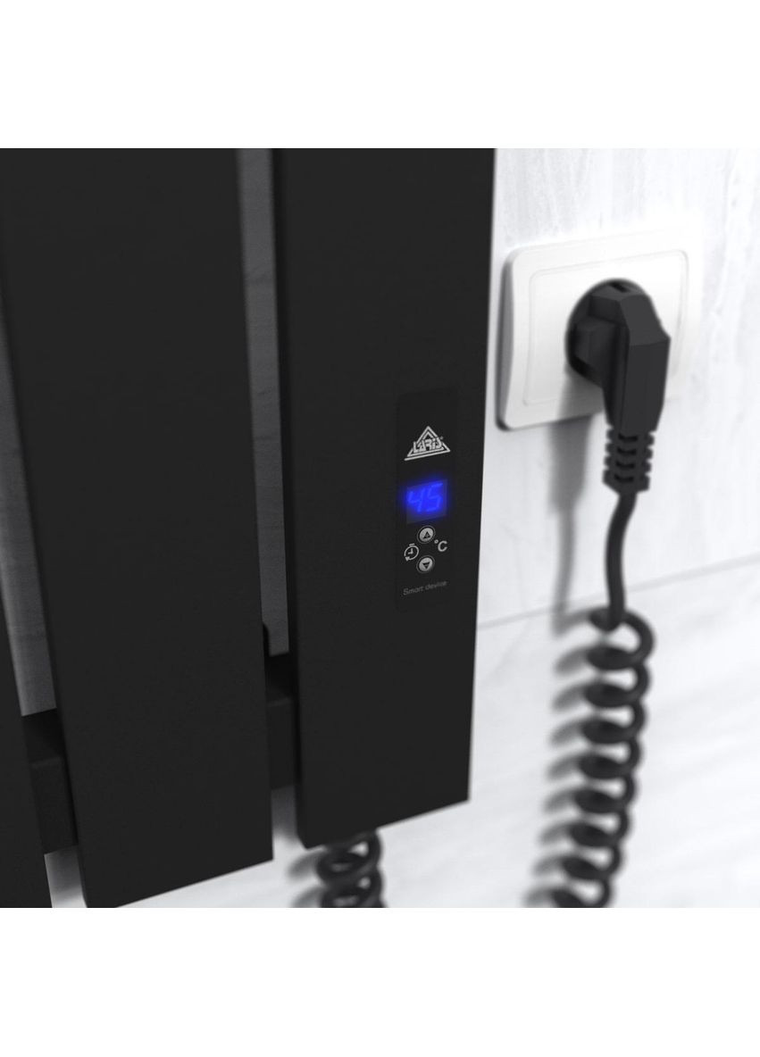 Электрическое полотенцесушитель Зебра Бостон ЧФ(Ч)6 1200 Е (подкл. дело) Laris (336937619)