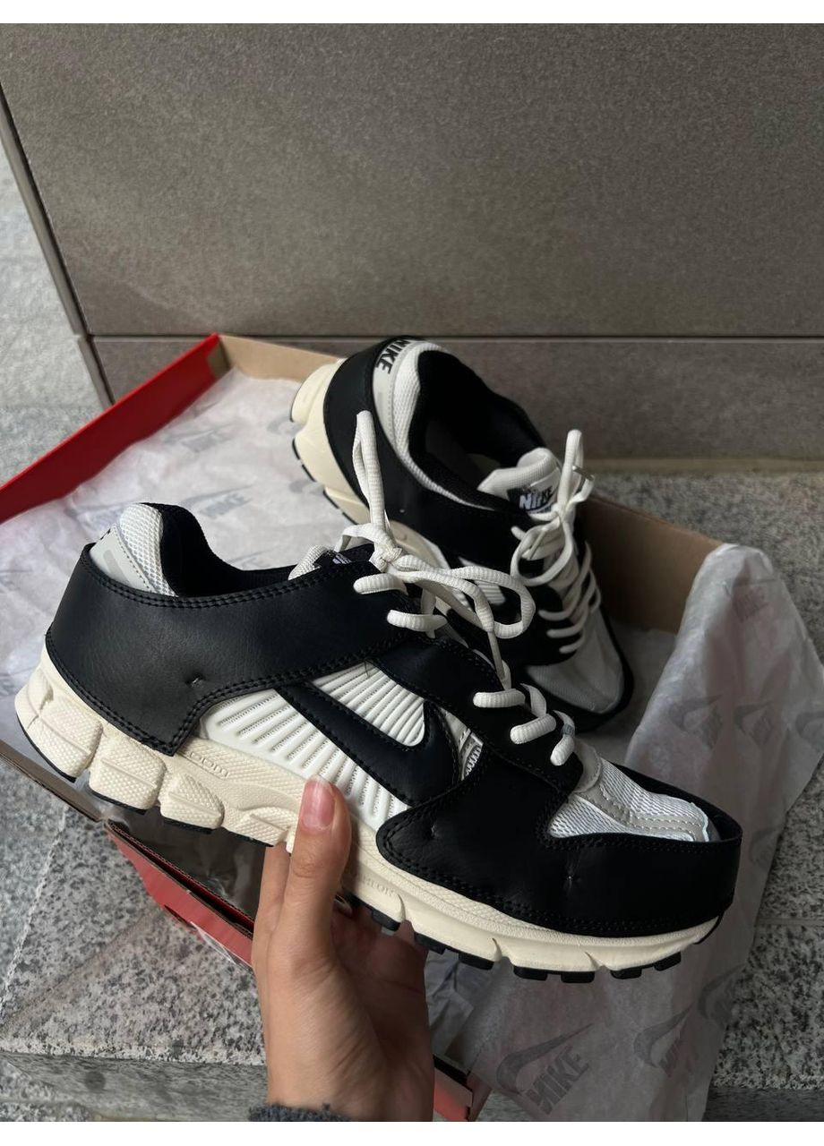 Белые демисезонные кроссовки мужские nike zoom vomero 5 «timeless» найк аир зум вомеро 5 No Brand