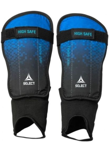 Щитки футбольные Shin Guard High Safe V23 синий, черный Уни 647320-212 Select (367617884)