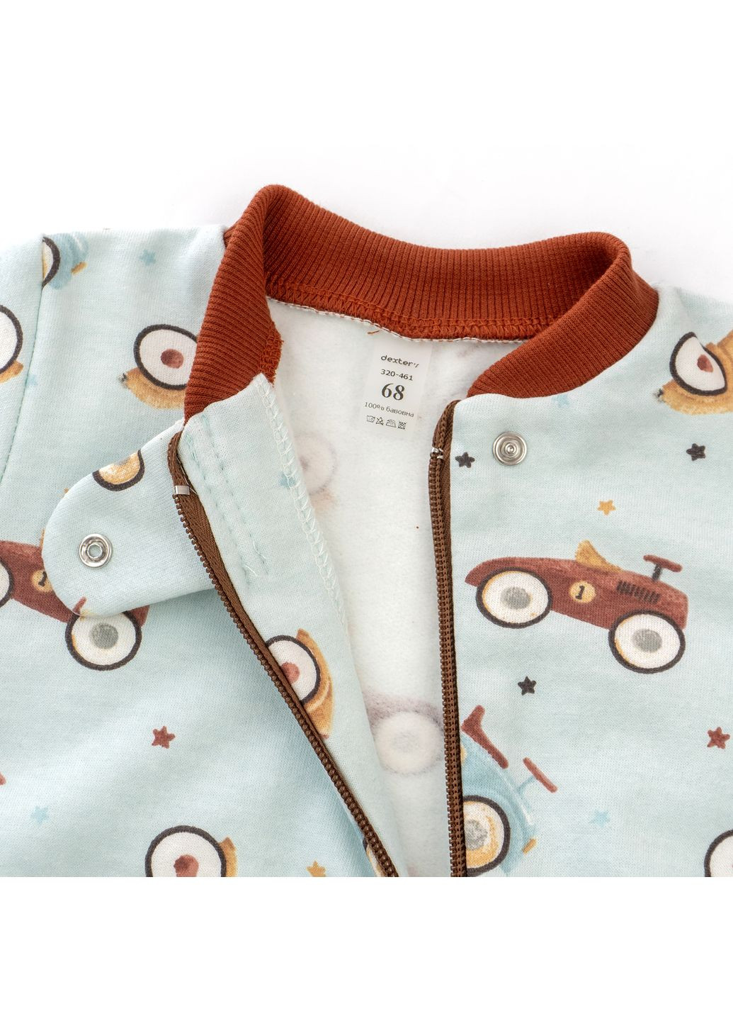 Человек для мальчика на молнии с машинками Racing cars dexter's (362465051)