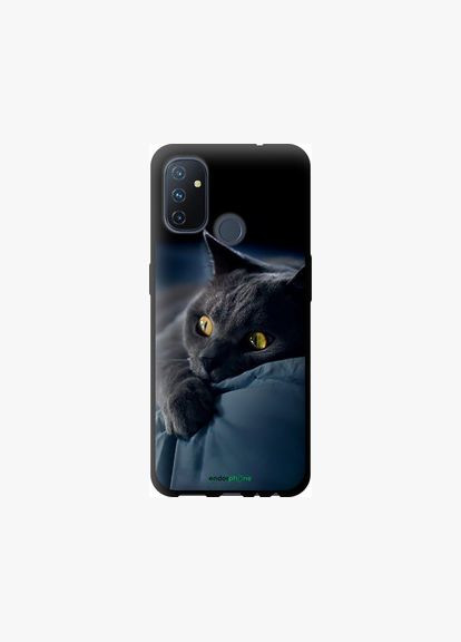 Чохол на OnePlus Nord N100 Димчастий кіт "825b-2130-2448" Endorphone (348090350)