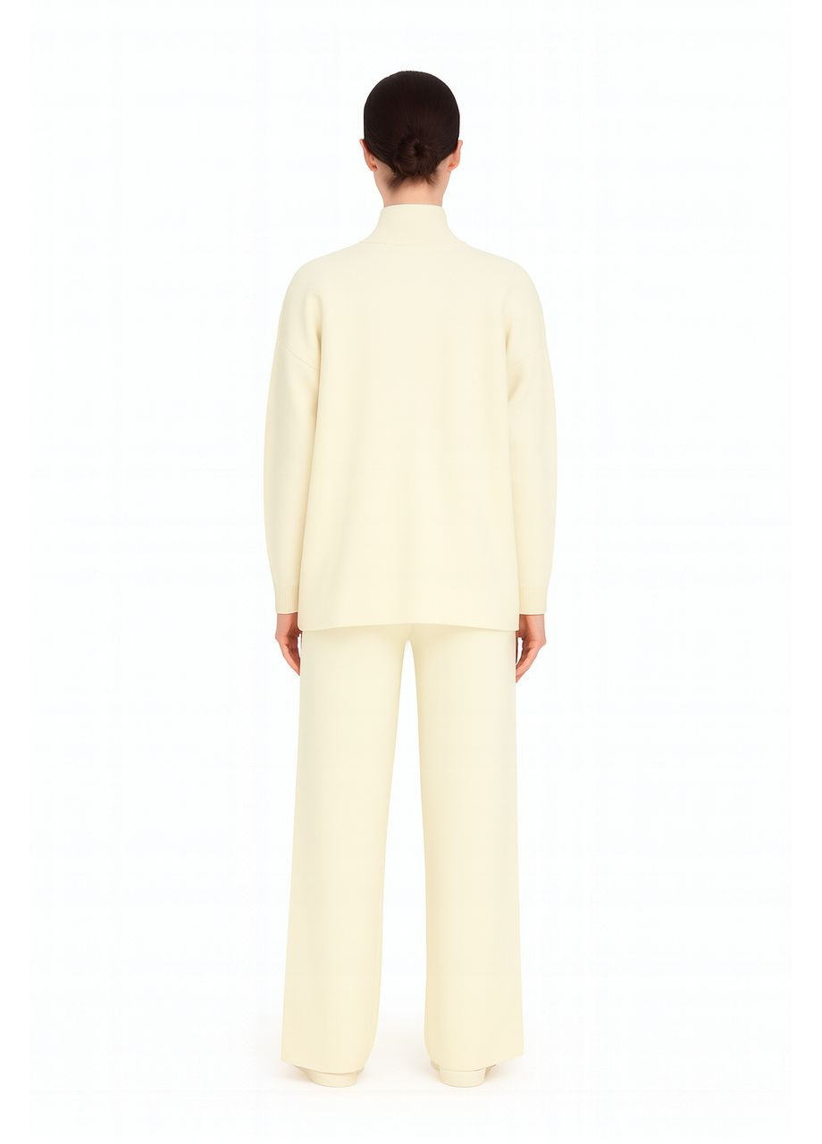 Костюм жіночий стильний білий (B04) NAN (370832174)