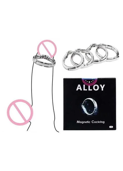 Магнитное эрекционное кольцо "Alloy" No Brand (342723110)