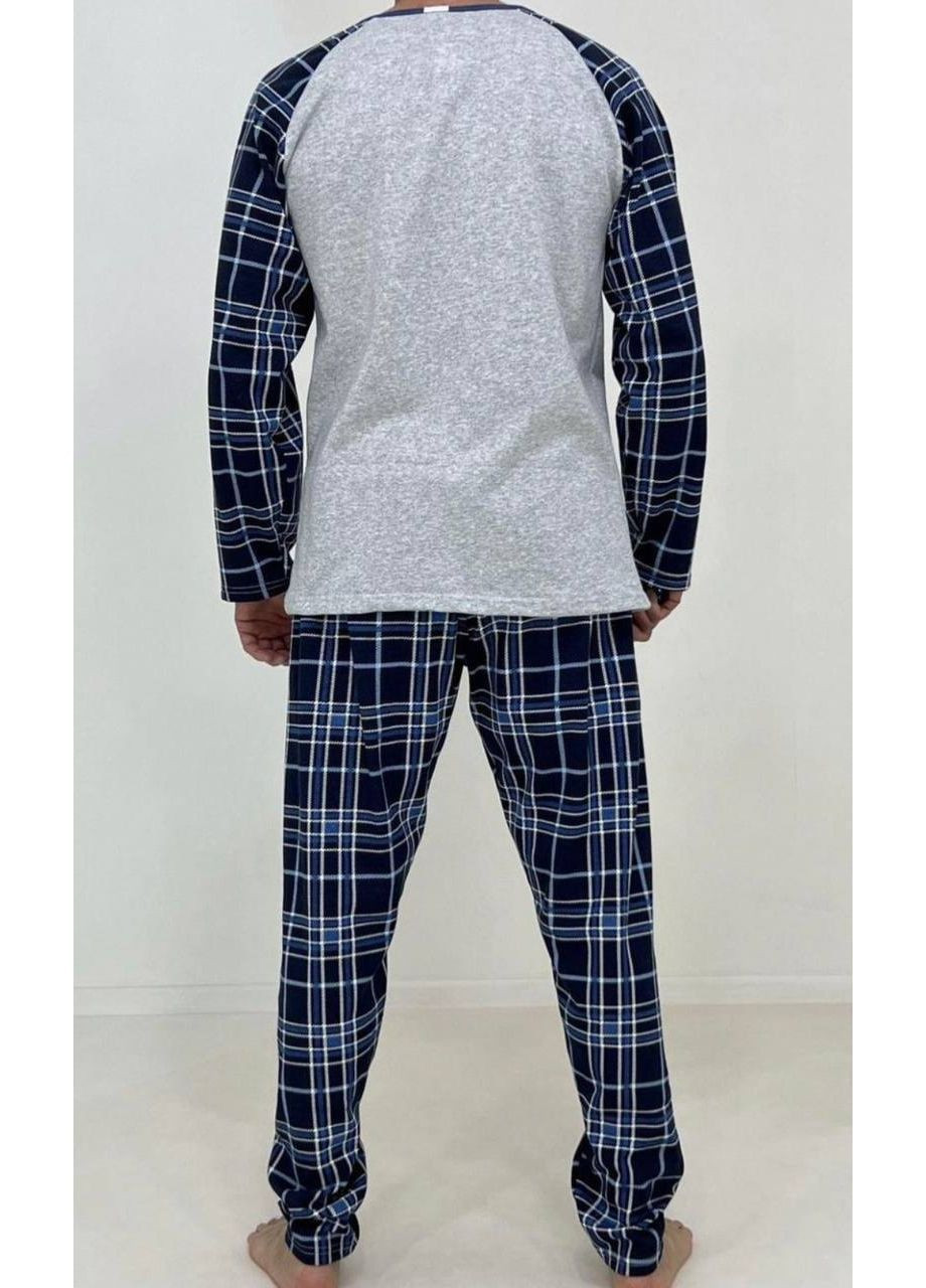 Чоловіча піжама на байці No Brand (369563193)