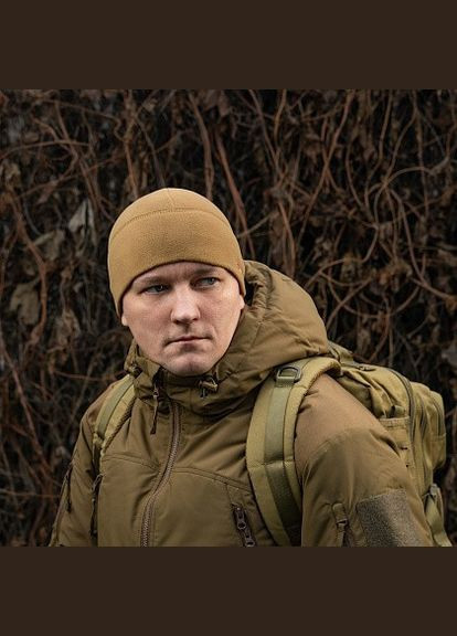 Шапка Watch Cap флис Light Polartec Coyote Размер M-TAC (311201938)