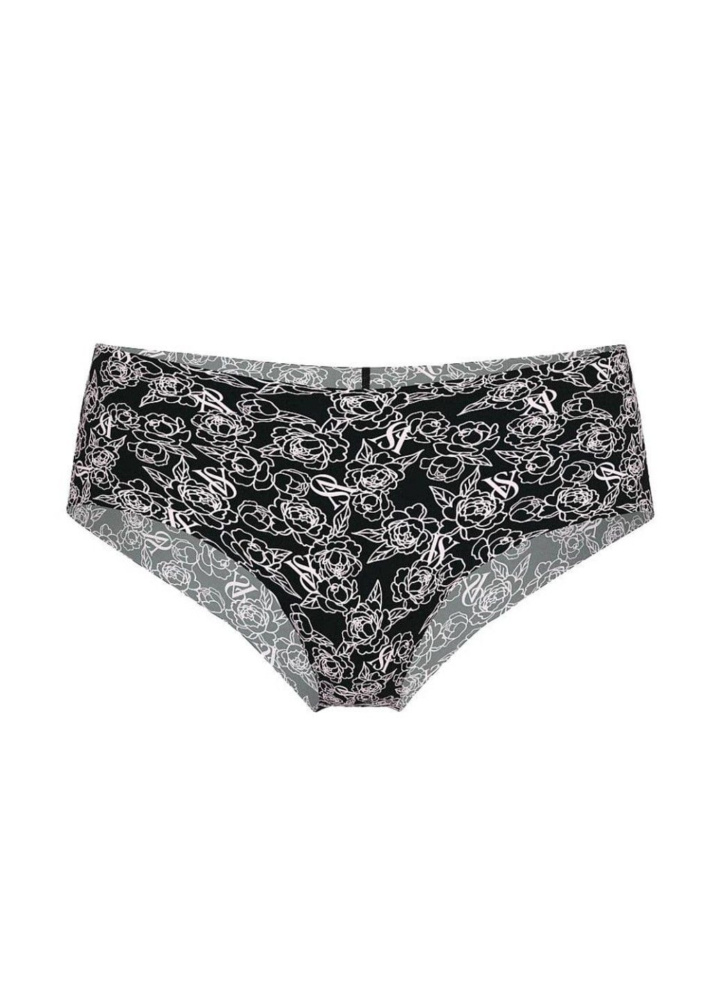 Трусики-чики женские бесшовные No-Show Cheeky Panty черные Victoria's Secret (362461109)