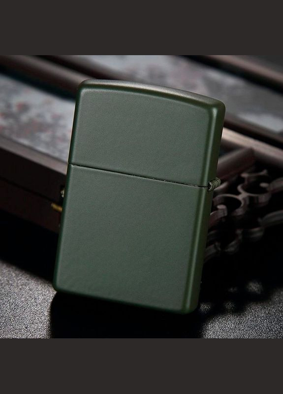 Запальничка Regular Green Matte 221 піксель Zippo (342367054)