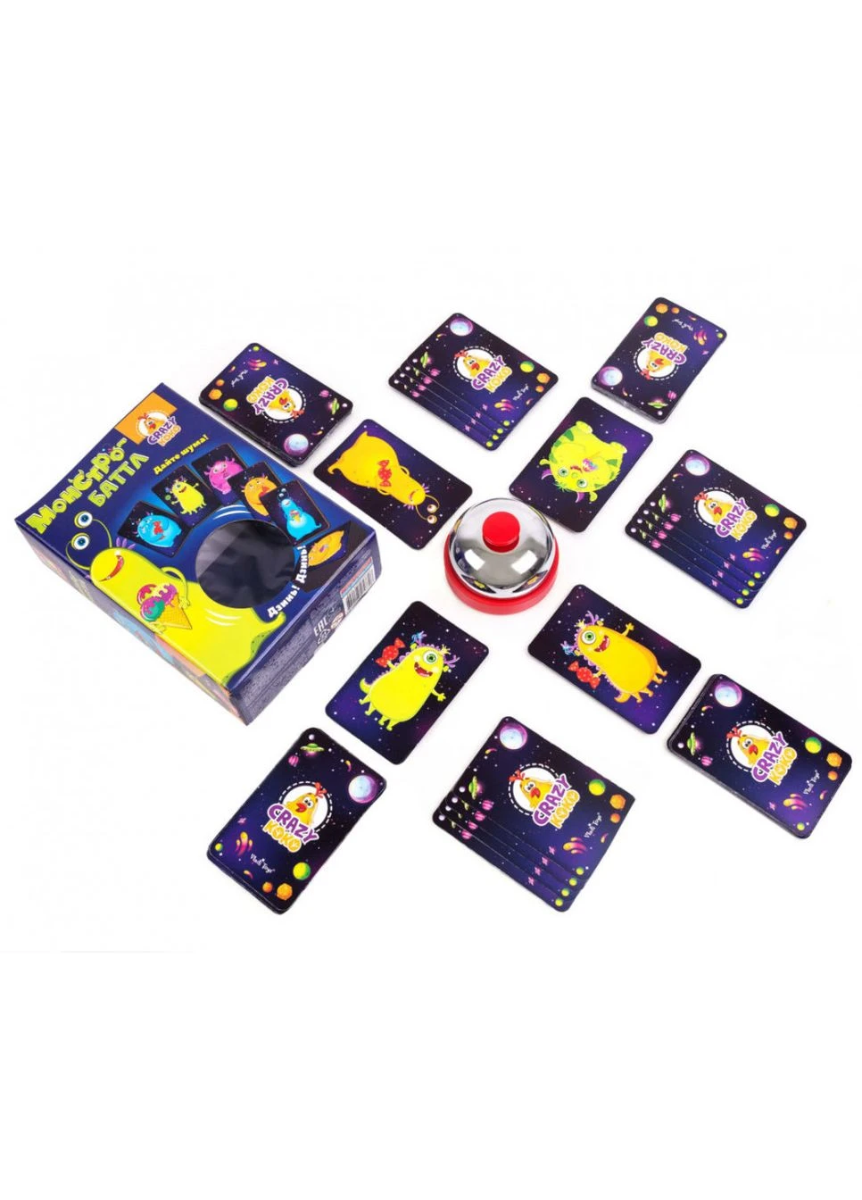 Развивающая игра со звонком "Монстро-баттл" (рус) VT8010-04 Vladi toys (388961659)