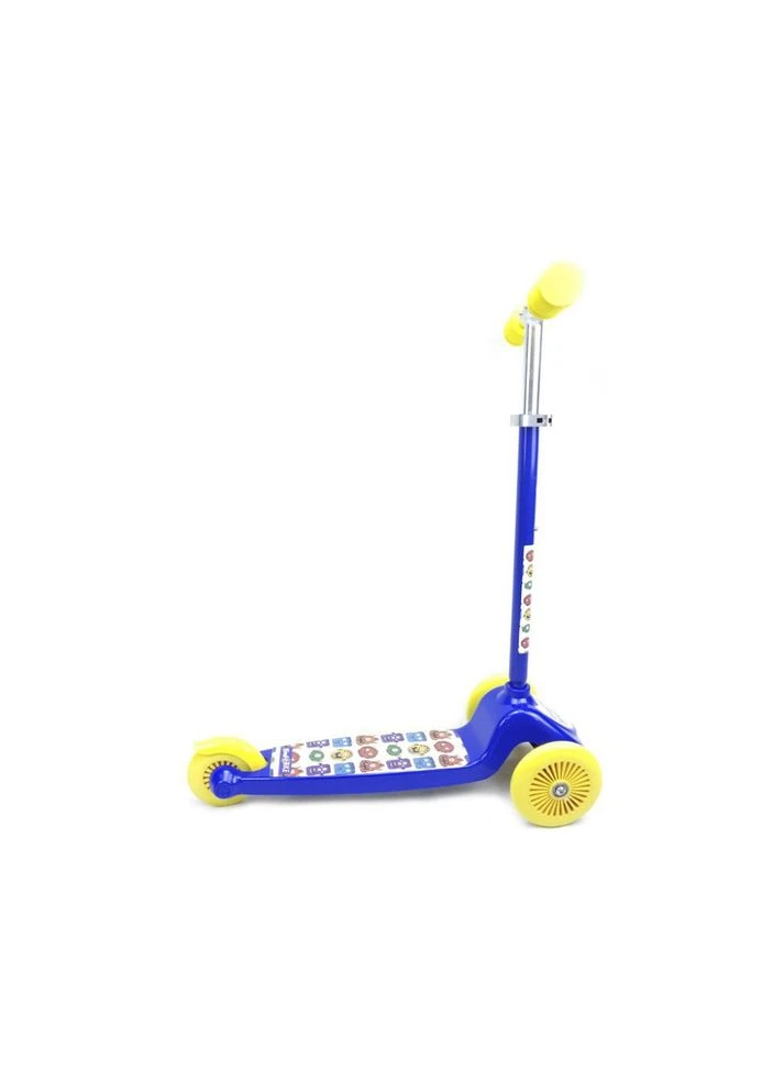 Самокат Monsters 12` з регулюванням висоти Синьо-жовтий (m99786) Bimbo Bike Monsters 12 з регулюванням висоти Синьо-жовтий (382960967)