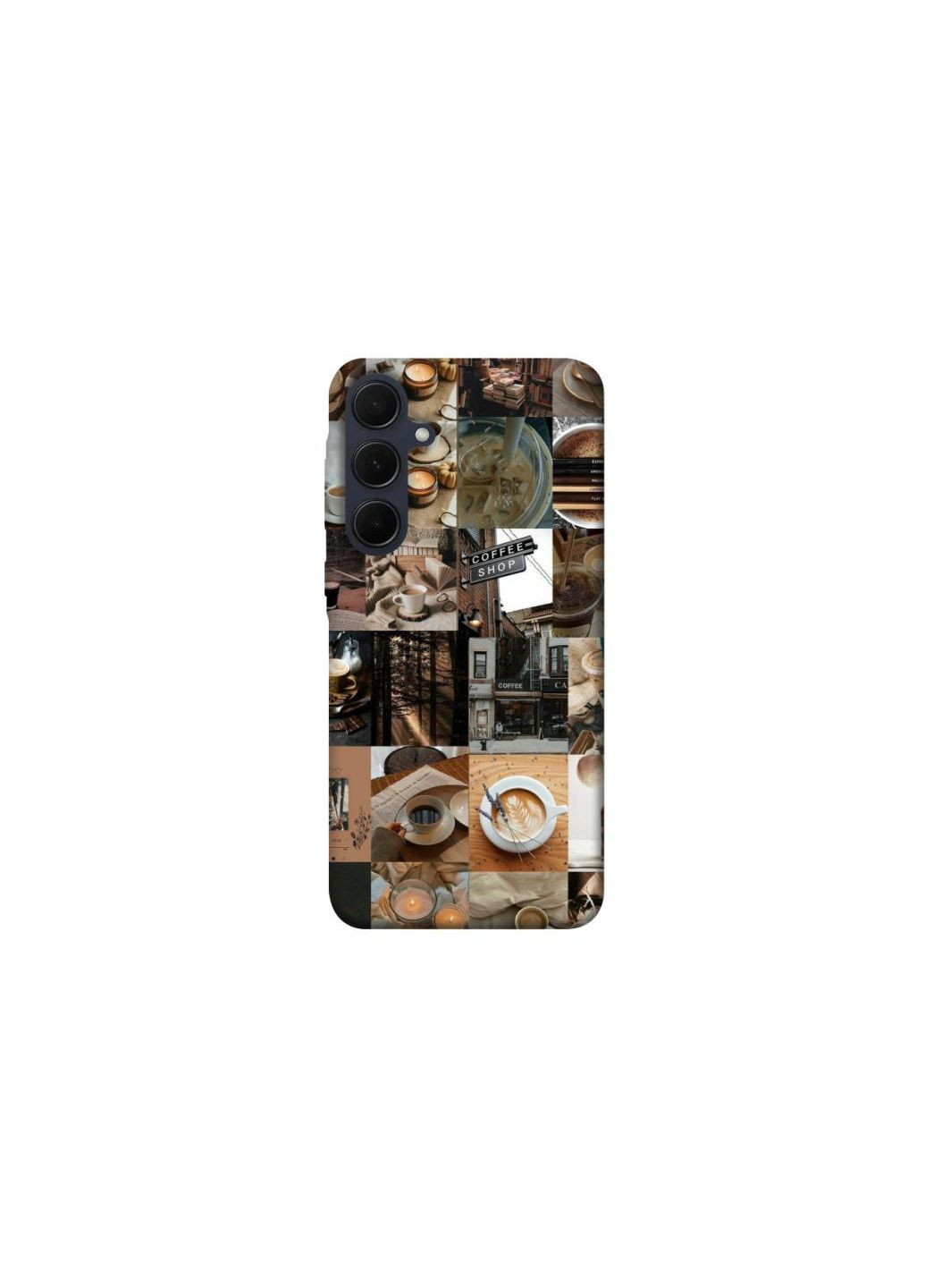 Чохол на Samsung Galaxy A35 Coffee collage ver.3 Frontalka (355329636)