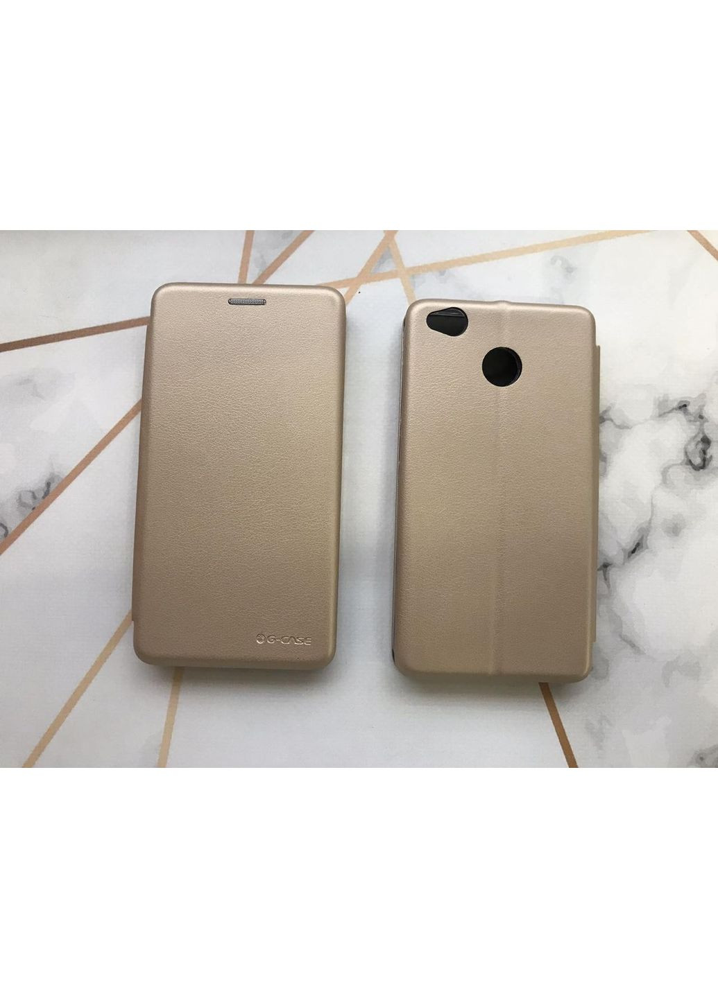 Чохол-книжка на Xiaomi Redmi 4X Золотистий Creative (359488142)