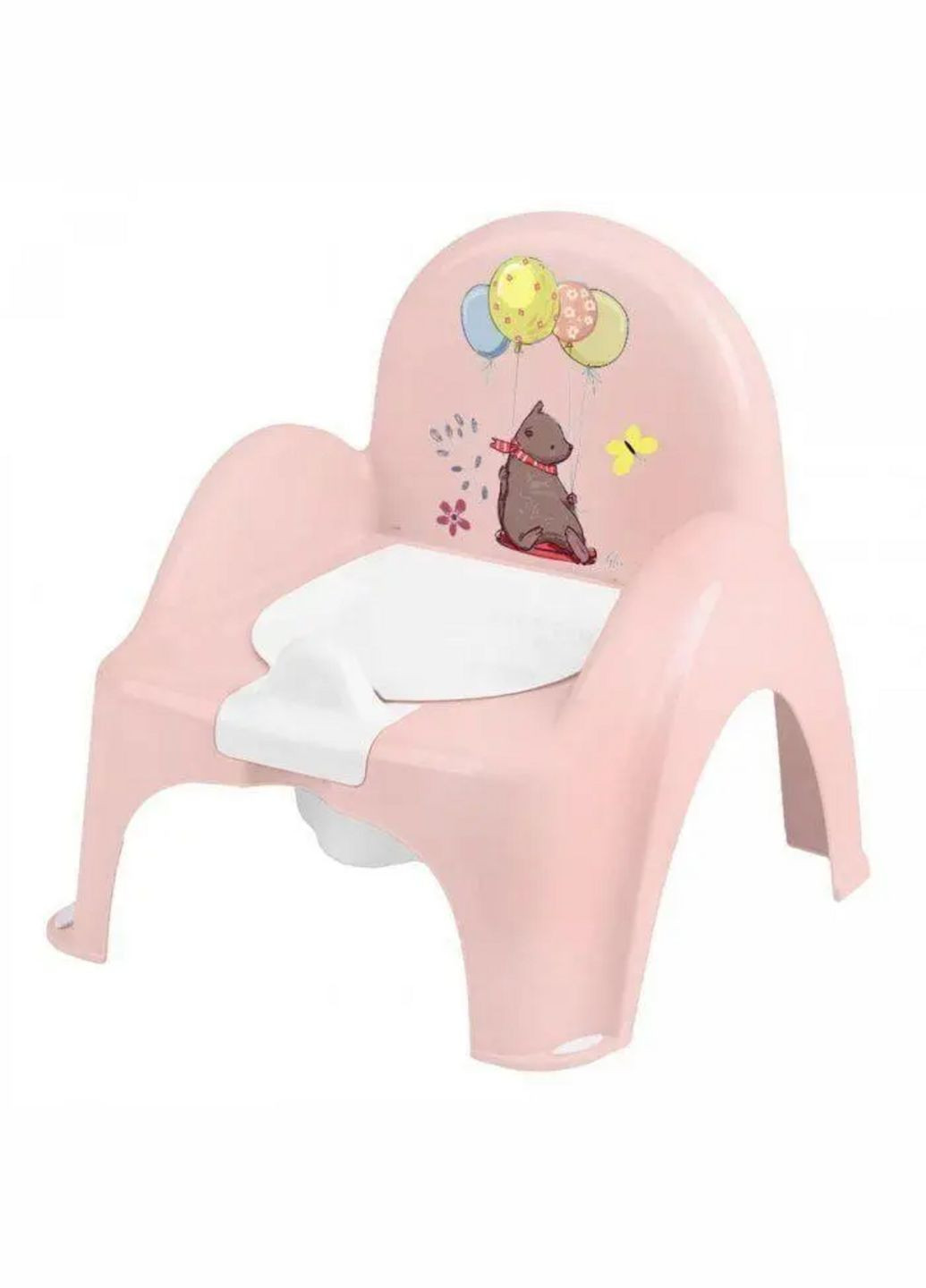 Горшок-стульчик музыкальный Tega Лесная сказка PO-073-107 Розовый Tega Baby (346753807)