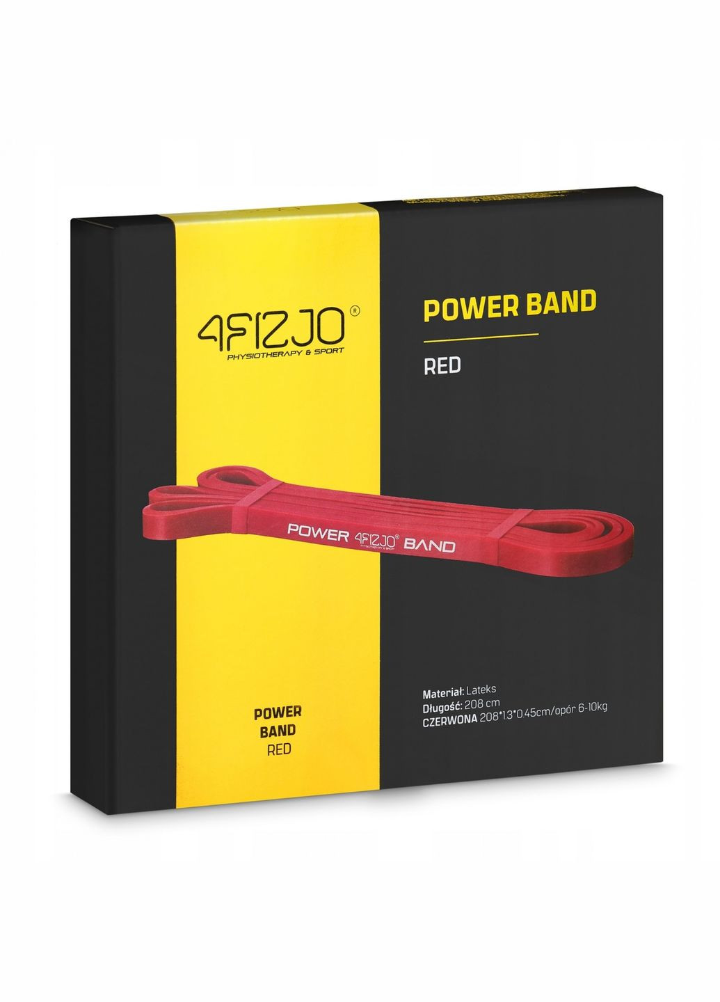 Эспандер-петля Power Band 13 мм 6-10 кг (резина для фитнеса и спорта) 4FJ1059 4FIZJO (335056622)