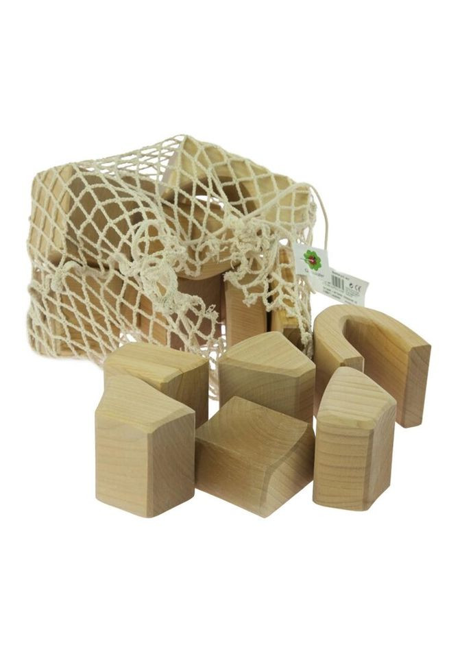 Конструктор деревянный Большой натуральный 17 эл. (NIC523283) NIC (281426001)