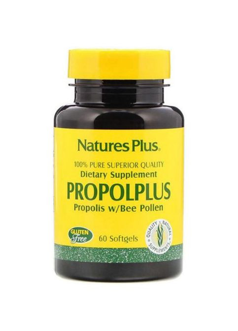 Nature's Plus Propolplus Propolis w/Bee Pollen 60 Softgels Natures Plus (314953002)