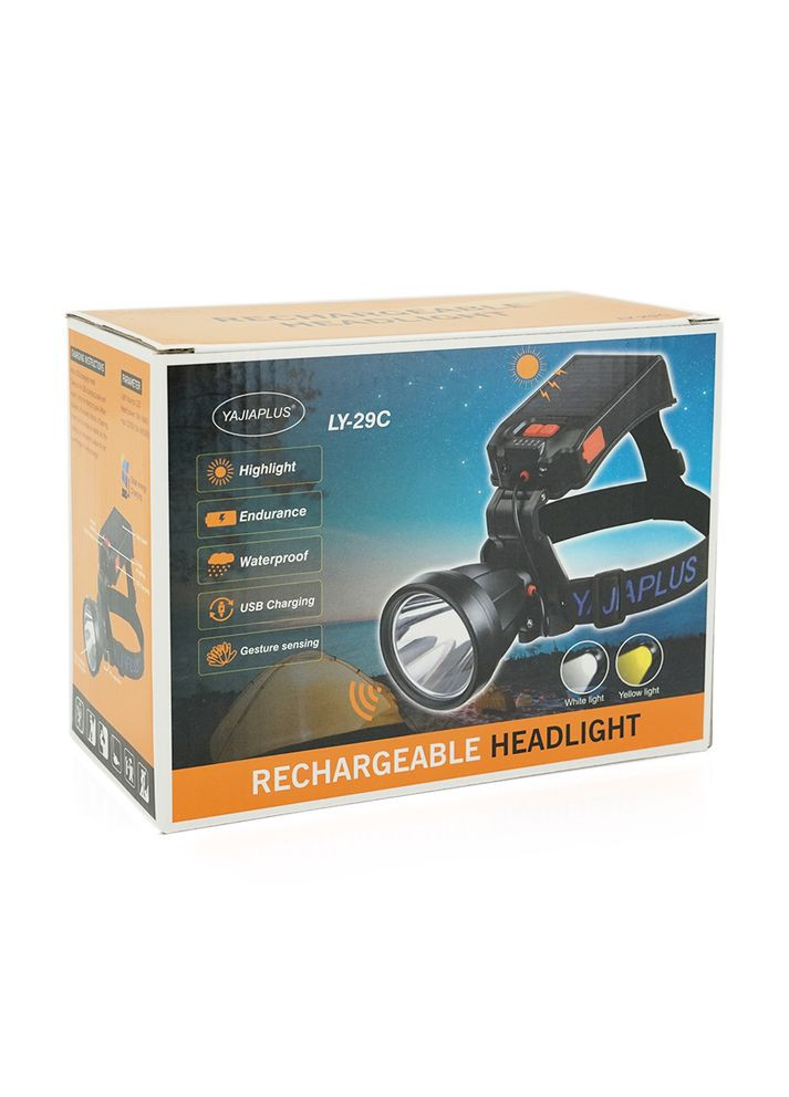 Ліхтарик LY-29C+Solar, Cree XML-T, 3 реж., Zoom, корпус-алюміній, водостійкий, ударостійкий, 18650 ак-тор, USB кабель, BOX Bailong (315503518)