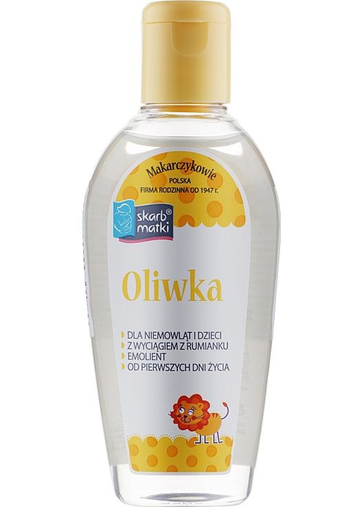 Дитяча олія Olive For Babies 150ml (773526-55847) Skarb Matki (368613361)