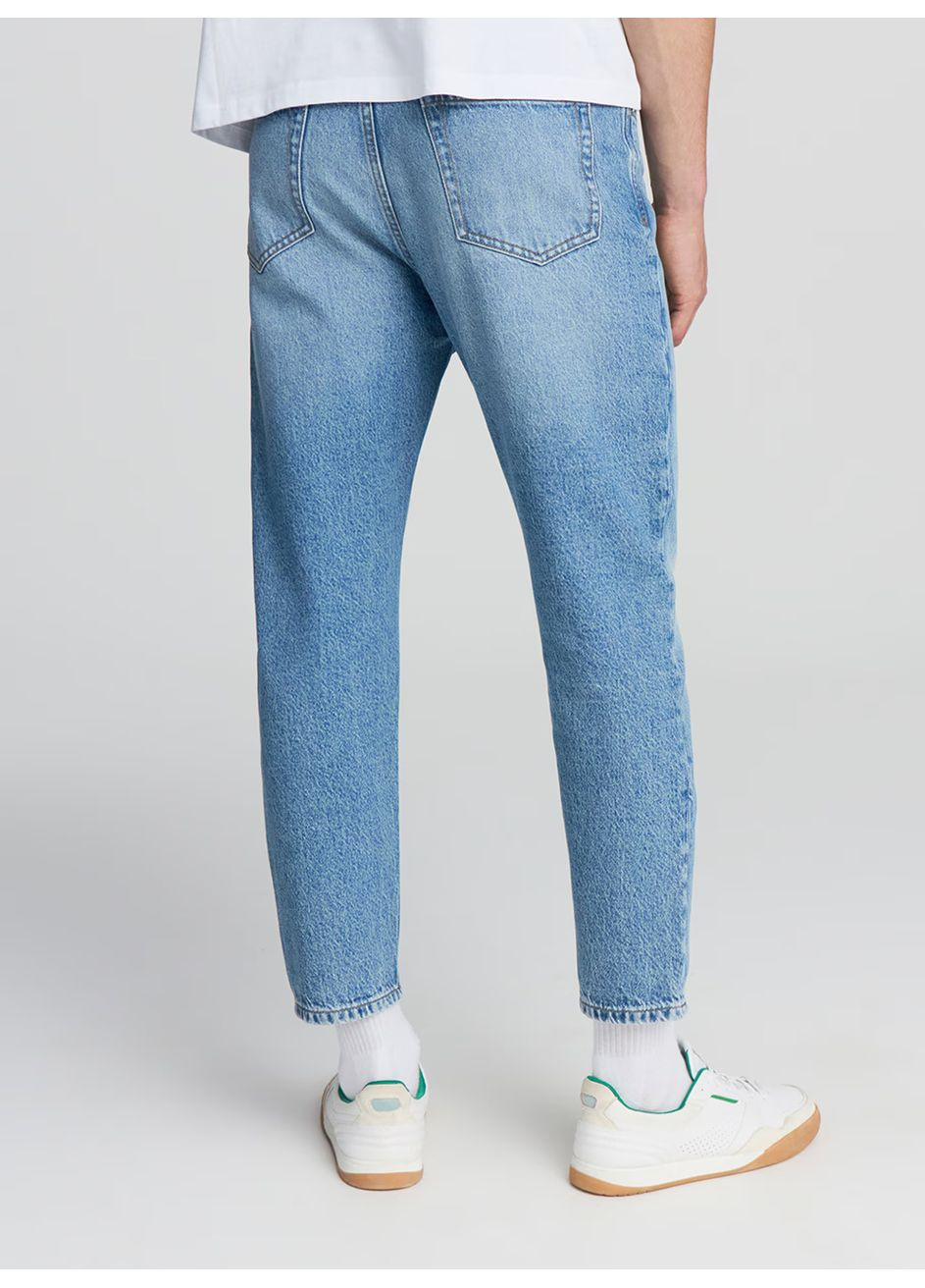 Голубые демисезонные джинсы чел Terranova