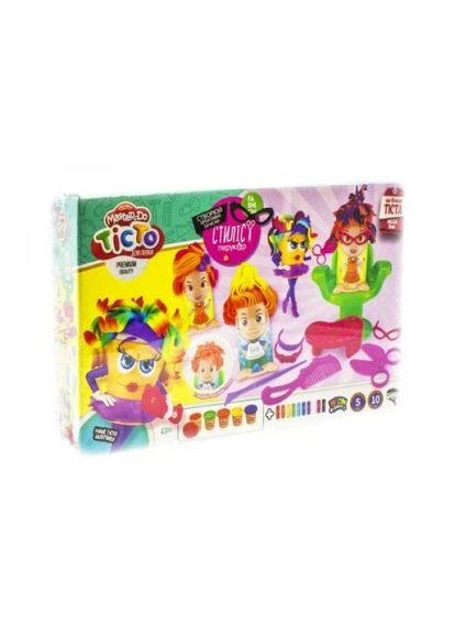 Набор теста для лепки "Master-Do: Стилист" (укр) Danko Toys (318016719)