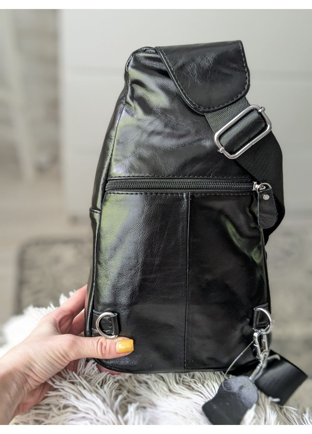 Сумка кожаная слинг Vishnya (361318889)