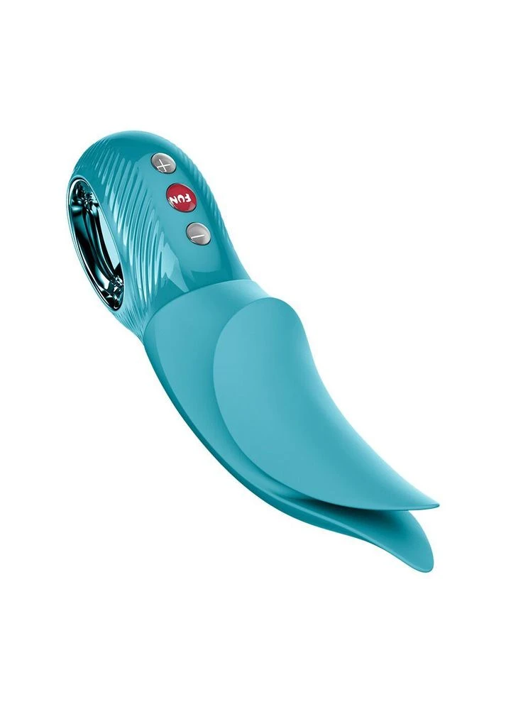 Вибратор для клитора VOLTA Aquamarine, гибкий двойной кончик Fun Factory (397839540)
