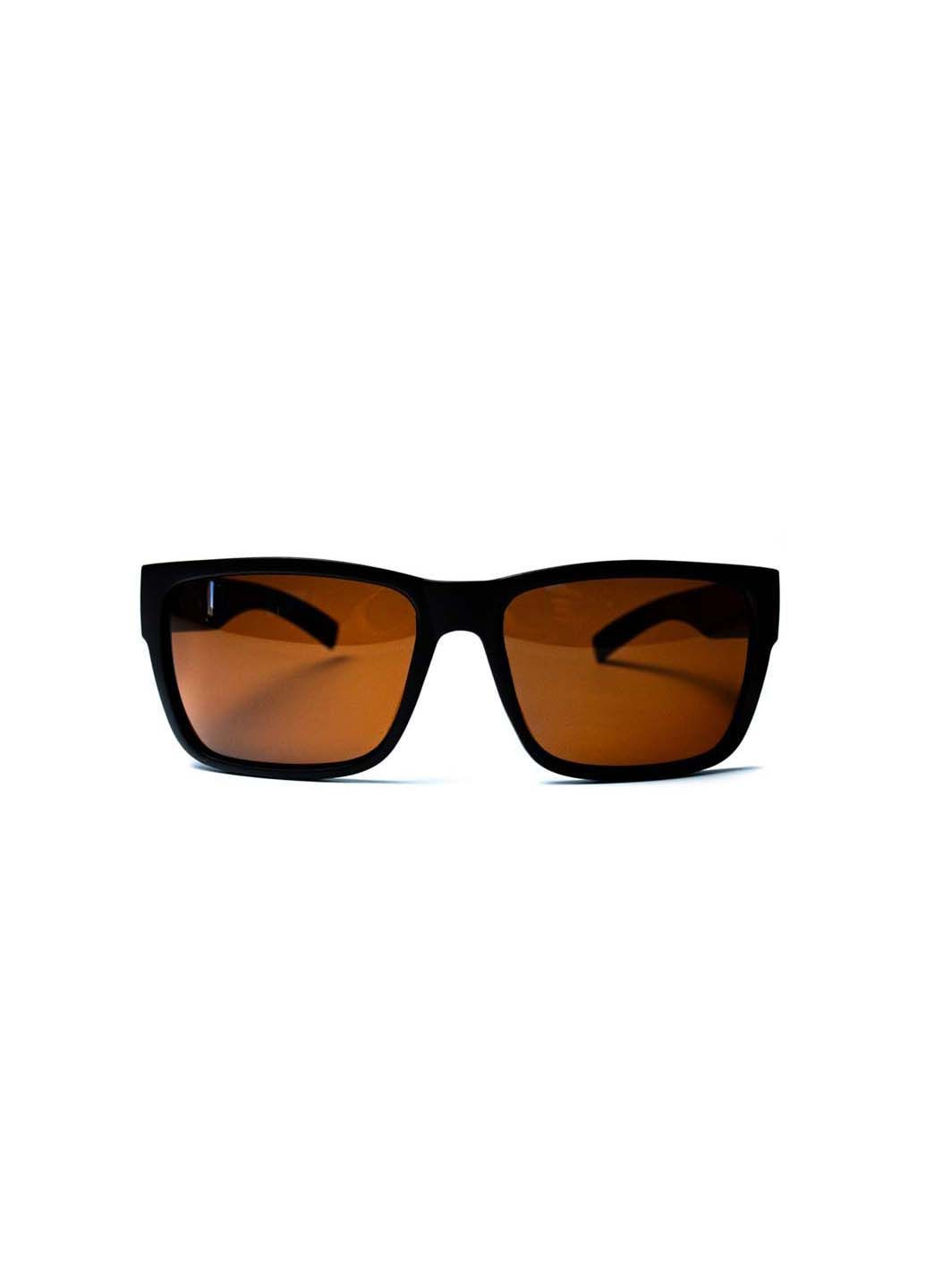Солнцезащитные очки с поляризацией Классика мужские 429-123 LuckyLOOK (291885998)