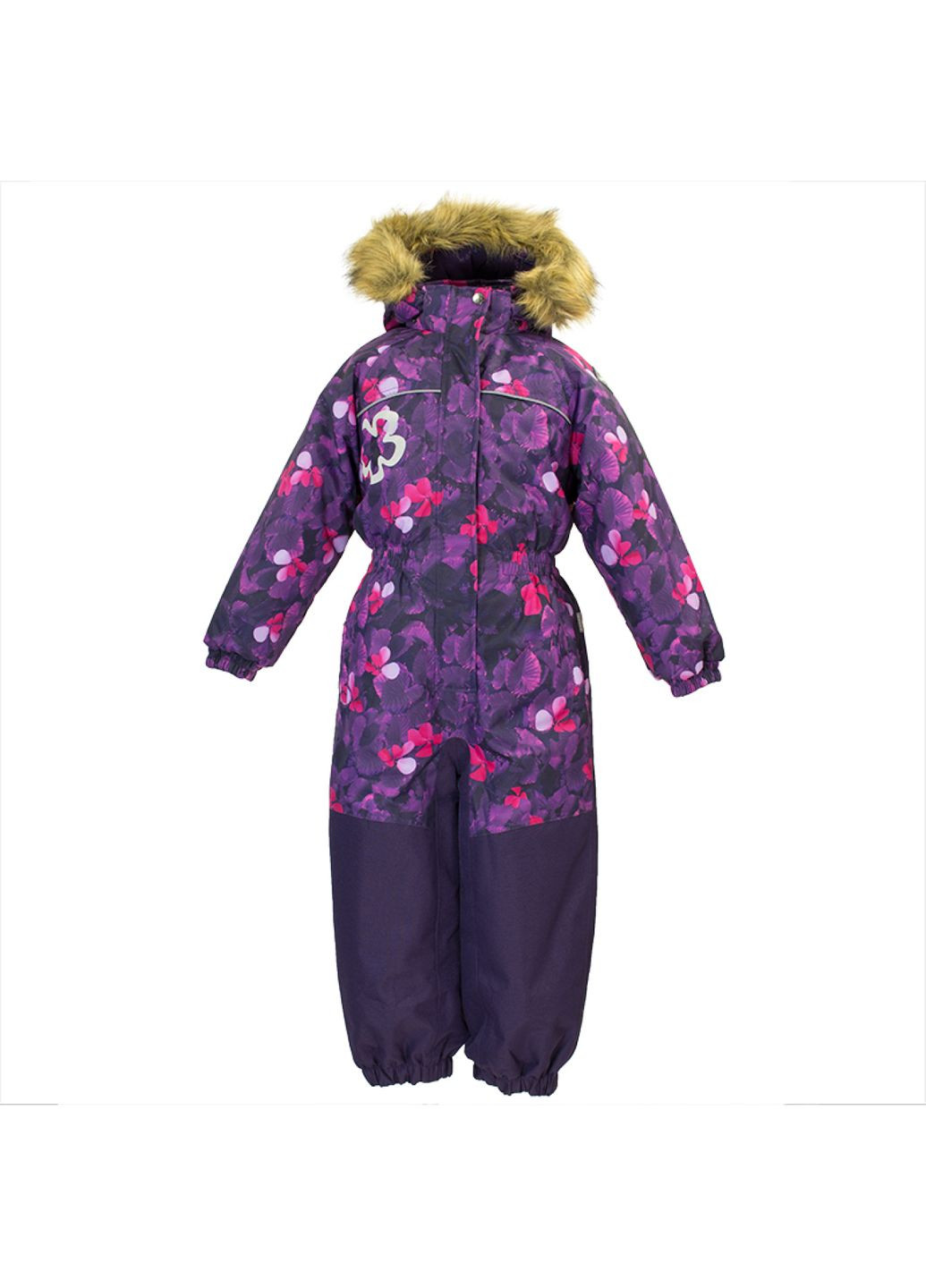 Лиловая детский комбинезон casey 1, лилoвый с принтом, размер 116 (81653) Huppa 36190130-81653-116