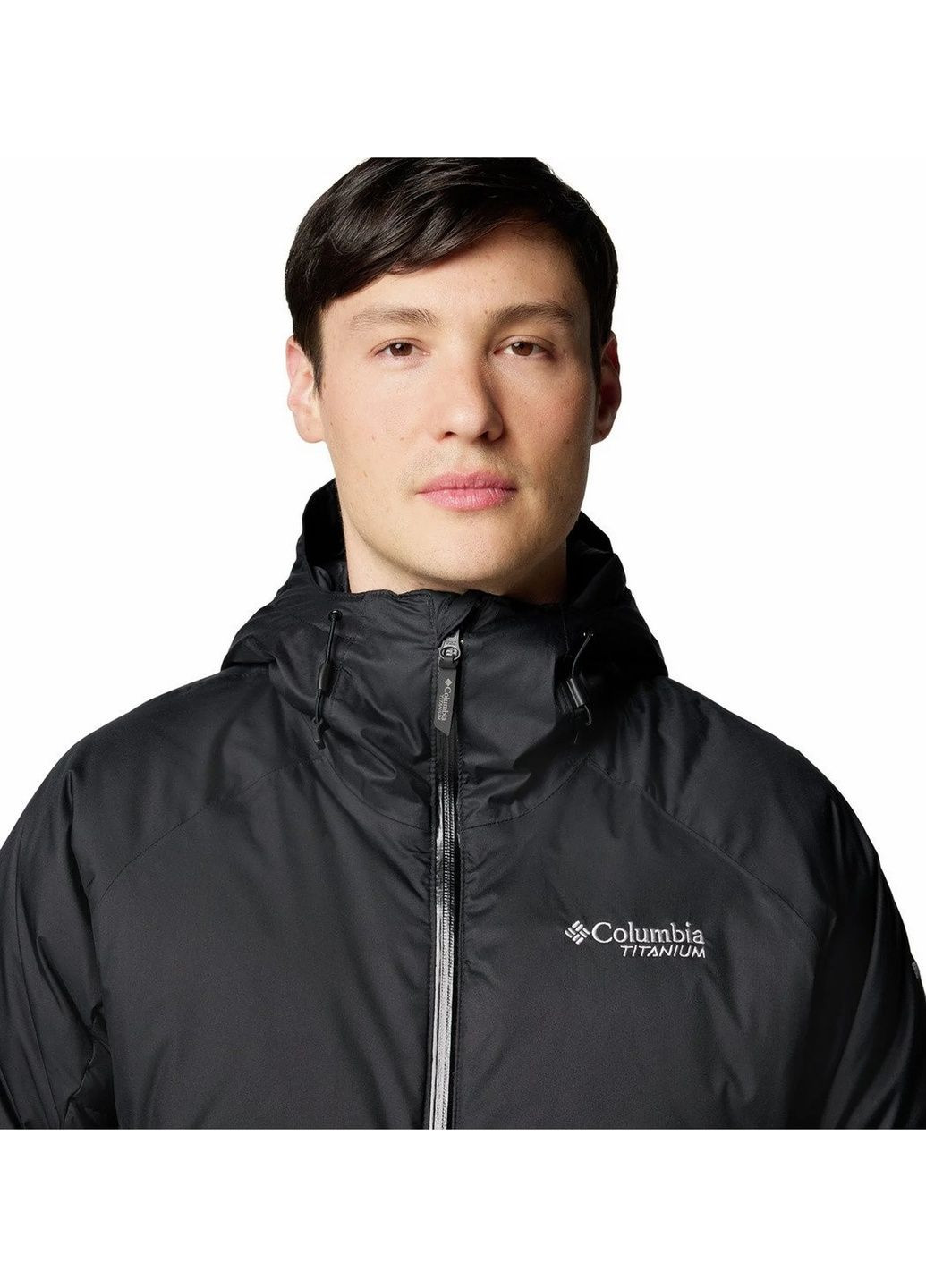 Чорна куртка чоловіча roaring fork™ ii down black 2087341010 Columbia