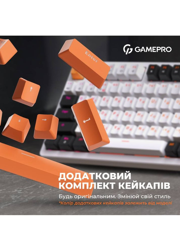 Клавиатура MK170W HotSwap Red Swich RGB White (MK170W) GAMEPRO (306732178)