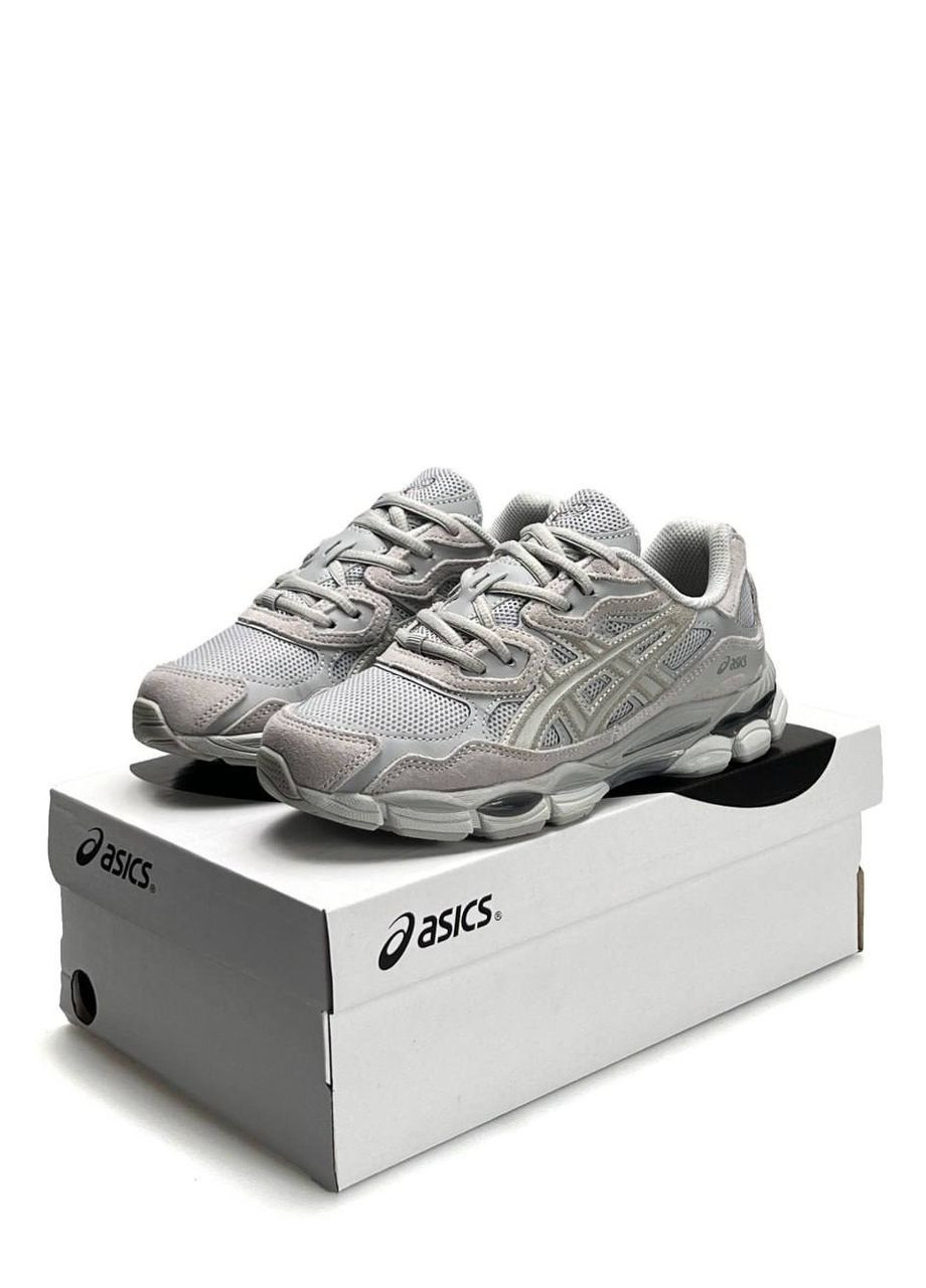 Сірі всесезонні кросівки No Brand ASICS Gel-NYC Grey
