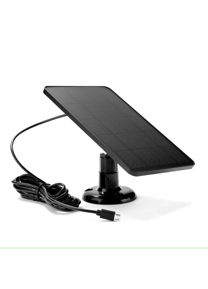 Солнечная панель Solar panel, Black для уличных IP-камер Semi (334891471)