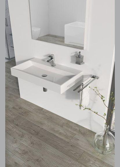 Умивальник NATURAL 800 Білий з отвором без переливу Ravak (329440858)