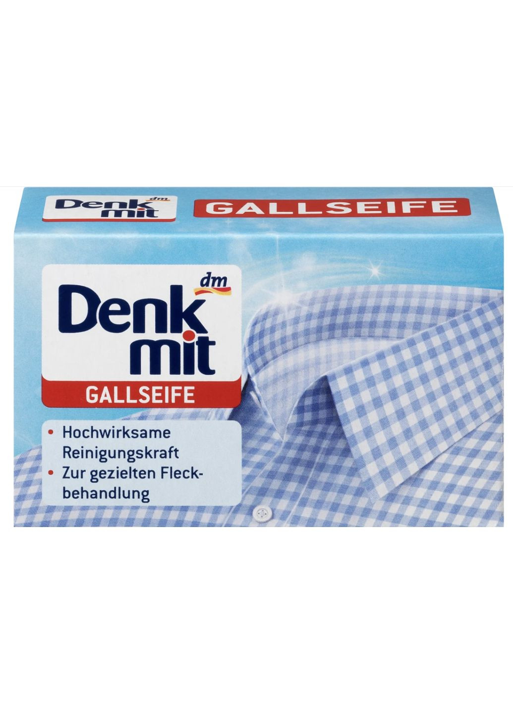 Жовчне мило від плям Gallseife zur Fleckenbehandlung, 100 g Denkmit (366569690)