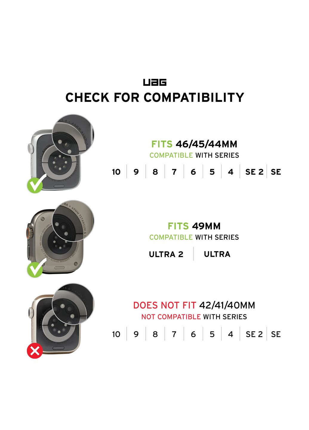 Ремінець для Apple Watch Ultra 2/Ultra-49-45-44-42mm, Monarch, Cloud Blue/Titanium UAG (330031958)