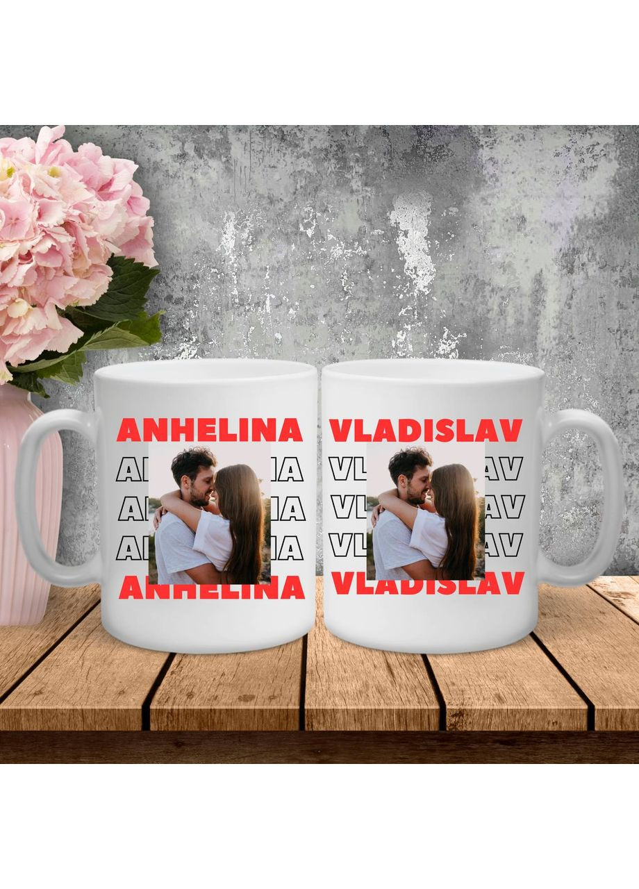 Парні чашки з принтом - Ваші фото! Hand Made (361265236)