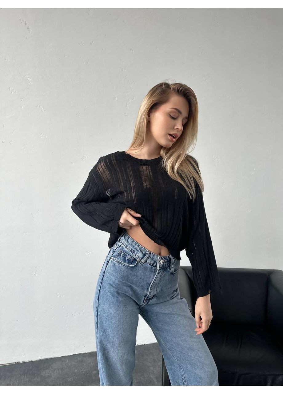 🧵 Стильна в’язана кофта 🧵Ознайомтеся з розмірною сіткою. DK/DL Мода без кордонів (361298342)