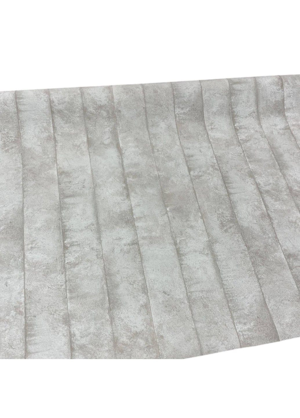 Метровые обои виниловые на флизелиновой основе 10,05 × 1,06 31404, бежевые с объемными полосами MARBURG (339111214)