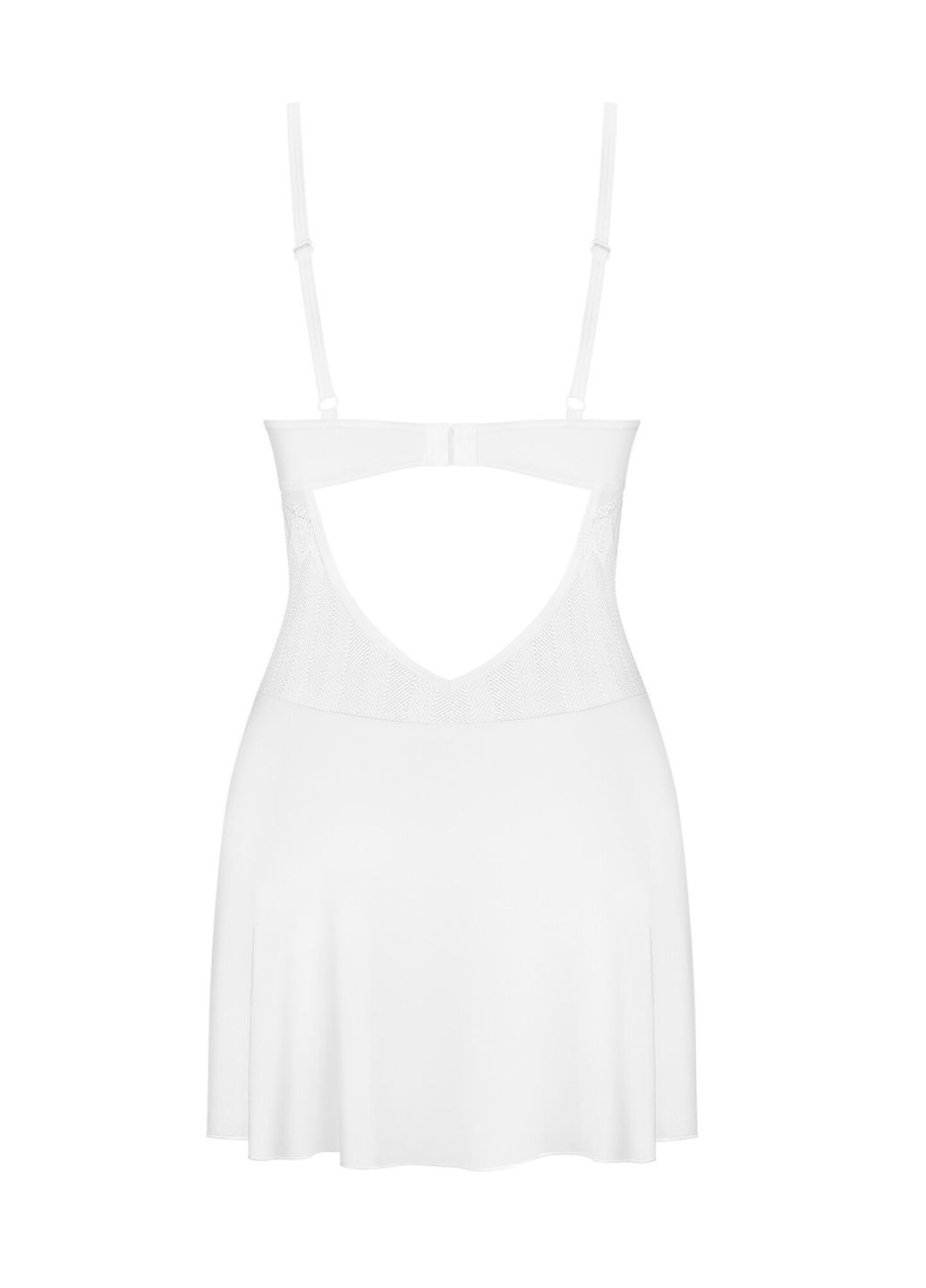 Пеньюар Alissium chemise & thong,, мереживний ліф, стрінги в комплекті - CherryLove Obsessive (339867262)