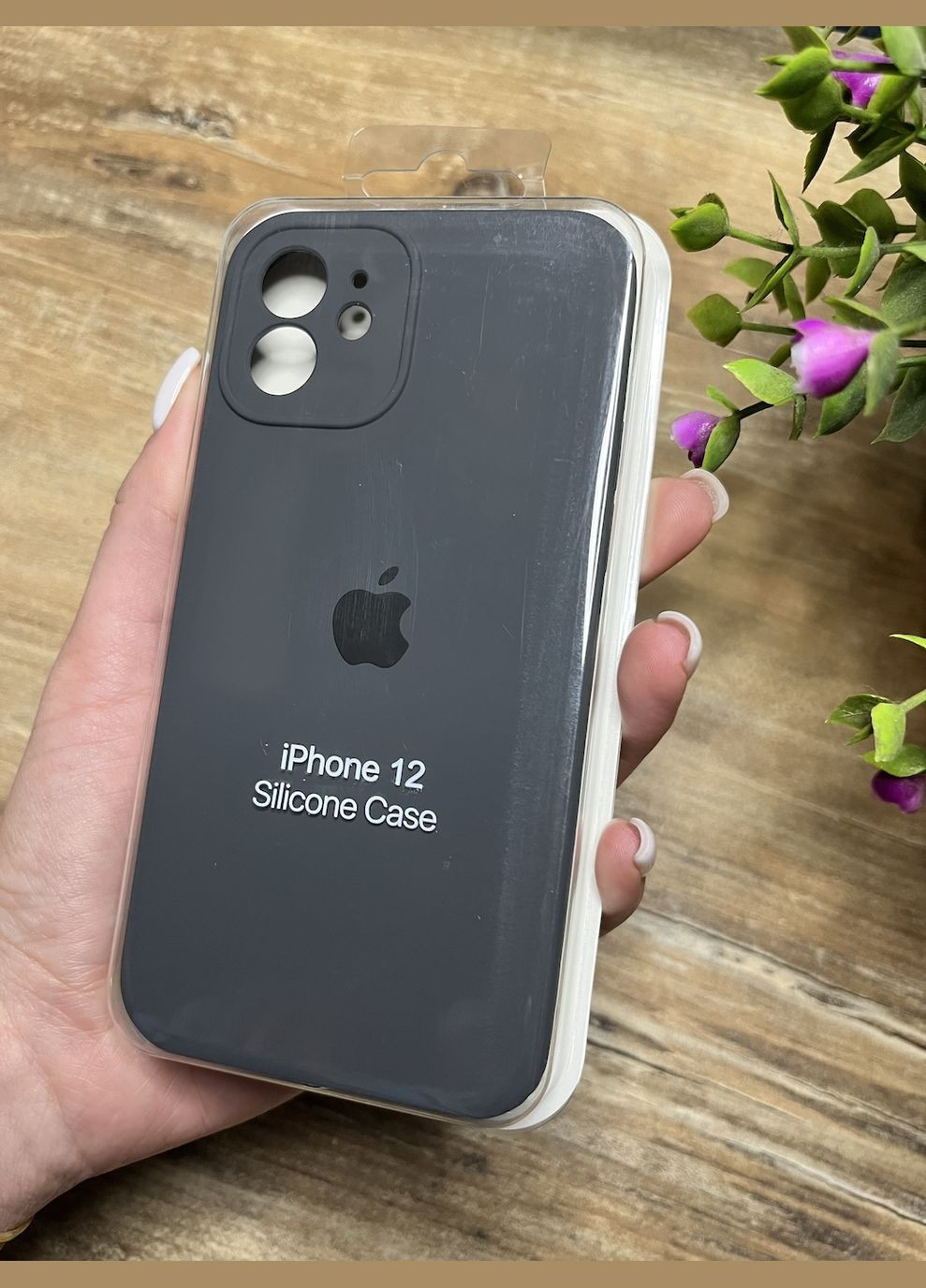 Чохол на iPhone 12 квадратні борти чохол на айфон silicone case full camera на apple айфон Brand iphone12 (293151768)