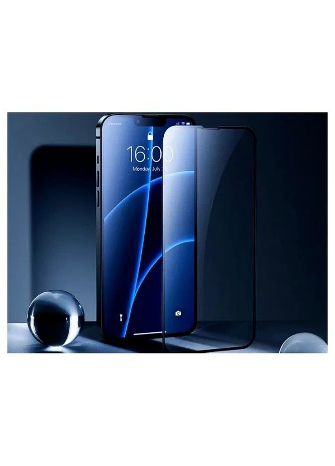 Защитное стекло Ninja для iPhone 16 Pro/17 черное противоударное с защитой камеры Kassell (379600099)