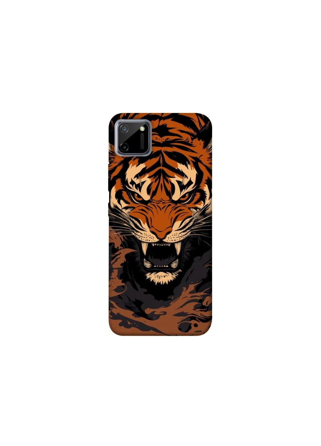 Чехол на Realme C11 cool tiger Frontalka (349826832)